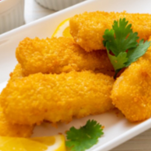 Breaded Fish Fillet Formed
