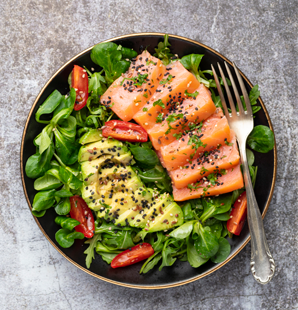 Smoked Salmon Salad